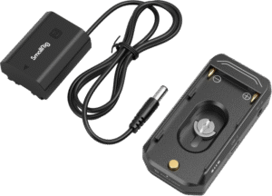 SMALLRIG 4341 NP-F battery Adapter Mount Plate Kit with NP-FZ100 Dummy Battery Power Cable