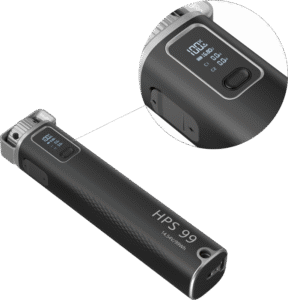 it fully recharges in just 2.5 hours while providing reliable power for professional photography equipment