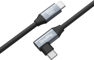 SMALLRIG 4791 USB-C (Straight) to USB-C (Angled) Data Cable 60cm