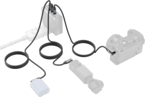 SMALLRIG 4791 USB-C (Straight) to USB-C (Angled) Data Cable 60cm