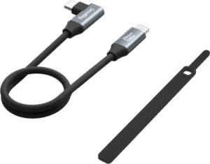 SMALLRIG 4790 USB-C (Straight) to USB-C (Angled) Data Cable 35cm