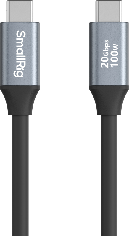 SMALLRIG 4788 USB-C (Straight) to USB-C (Straight) Data Cable 35cm