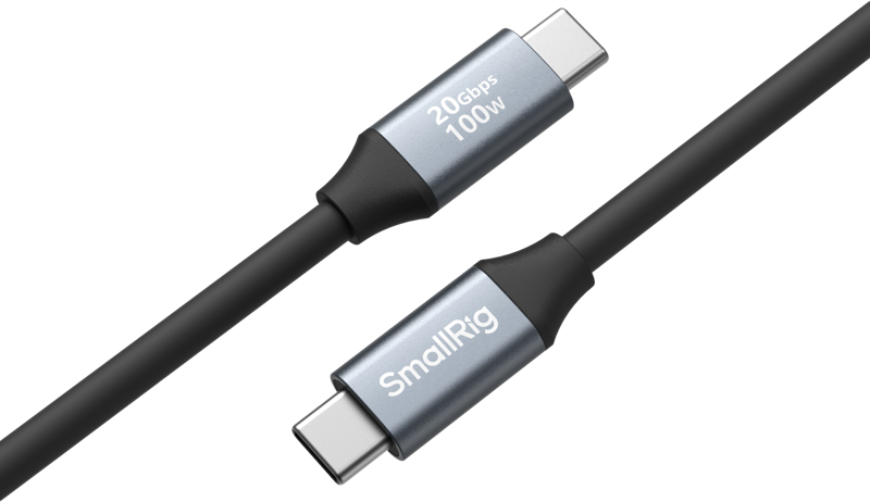 SMALLRIG 4788 USB-C (Straight) to USB-C (Straight) Data Cable 35cm