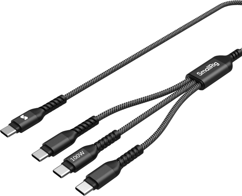 SMALLRIG 5079 USB-C Power Cable 3-in-1