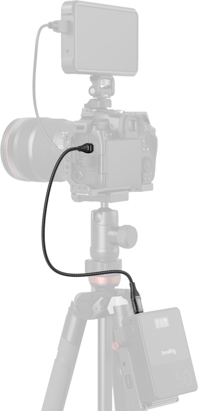 SMALLRIG 5113 240W Power Cable with Led Display