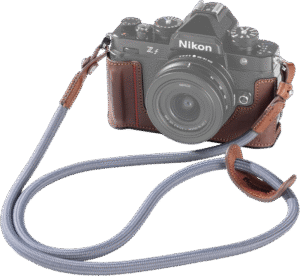 SMALLRIG 5096 Leather Case Kit for Nikon Z f Brown