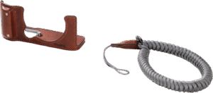 SMALLRIG 4880 Camera Leather Half Case Kit for FUJIFILM X-M5 Brown