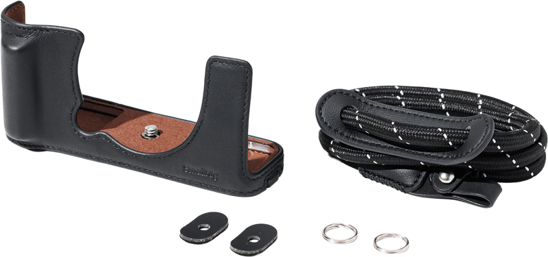 SMALLRIG 5450 Leather Case Kit for FUJIFILM X-E5 Black