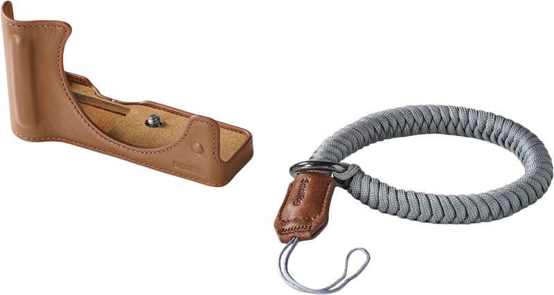 SMALLRIG 5432 Leather Half Case Kit for Canon EOS R50 V Brown