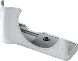 SMALLRIG 5431 Leather Half Case Kit for Canon EOS R50 V White