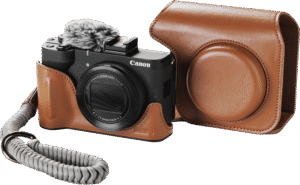 SMALLRIG 5385 Leather Case Kit for Canon PowerShot V1 Brown