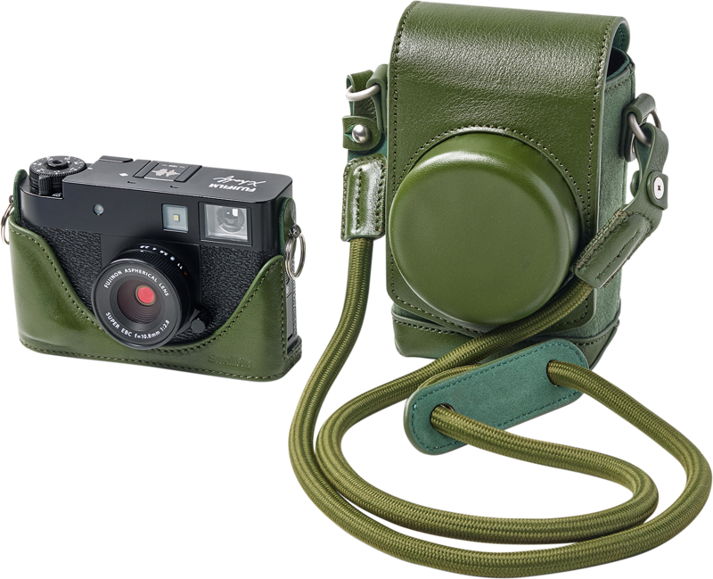 SMALLRIG 5220 Leather Case Kit for FUJIFILM X half Green