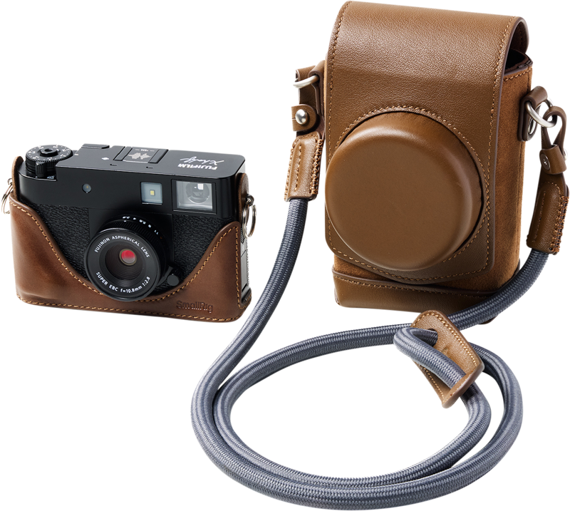 SMALLRIG 5218 Leather Case Kit for FUJIFILM X half Brown