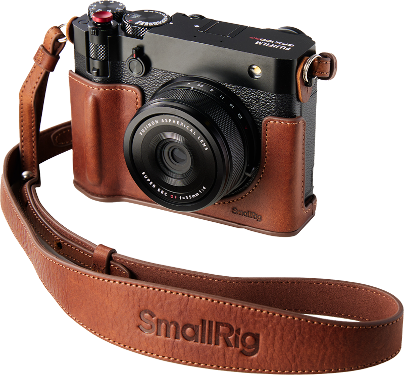 SMALLRIG 5268 Leather Case Kit for FUJIFILM GFX100RF Brown