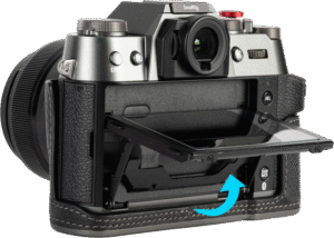 SMALLRIG 4709 Leather Half Case Kit for Fujifilm X-T50 Black