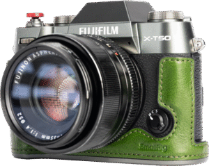 SMALLRIG 4711 Leather Half Case Kit for Fujifilm X-T50 Green