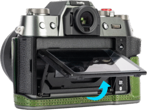 SMALLRIG 4711 Leather Half Case Kit for Fujifilm X-T50 Green