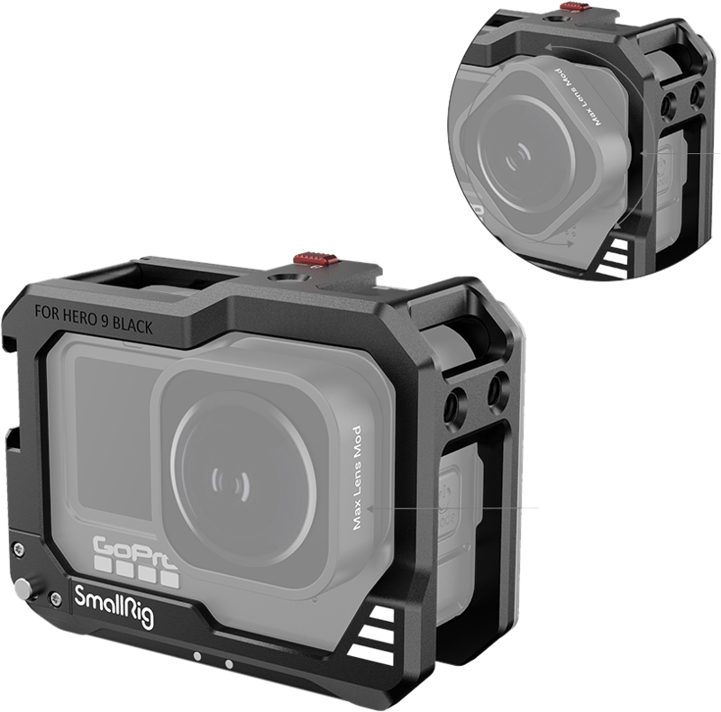 SMALLRIG 3084 Cage Black For GoPro Hero 9/10/11/12