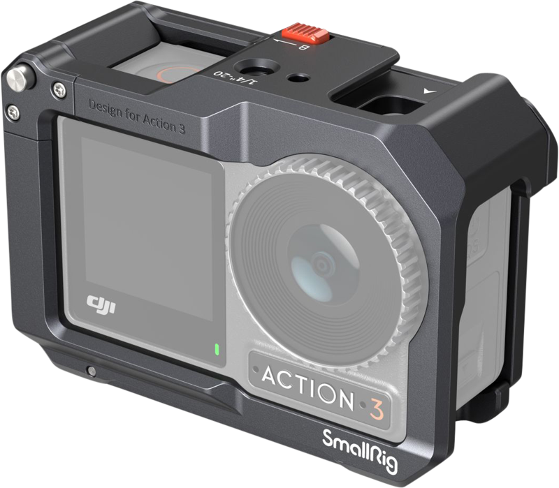 A full cage specially designed for DJI Osmo Action 3. With a form-fitting design