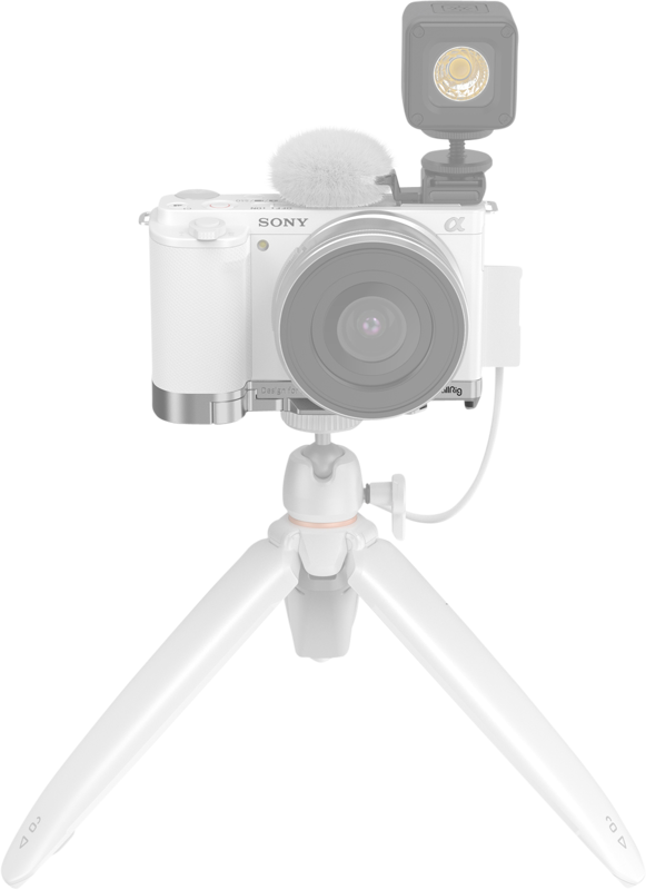 SMALLRIG 3524 Extension Grip For Sony ZV-E10 Silver