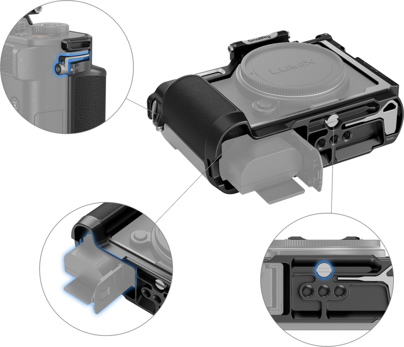 SMALLRIG 4515 Cage for Panasonic Lumix S9