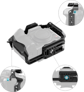 SMALLRIG 4824 HawkLock Quick Release Cage for Panasonic Lumix GH7 / GH6