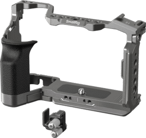 and versatile mounting options for your camera. This kit includes a cage