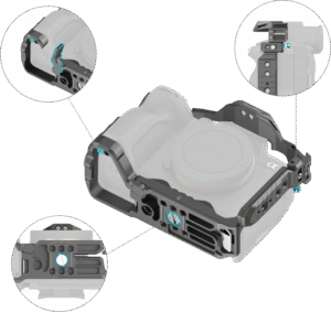 SMALLRIG 4481 HawkLock Quick Release Cage for Sony A 7R V / A 7 IV / A 7S III / A 1