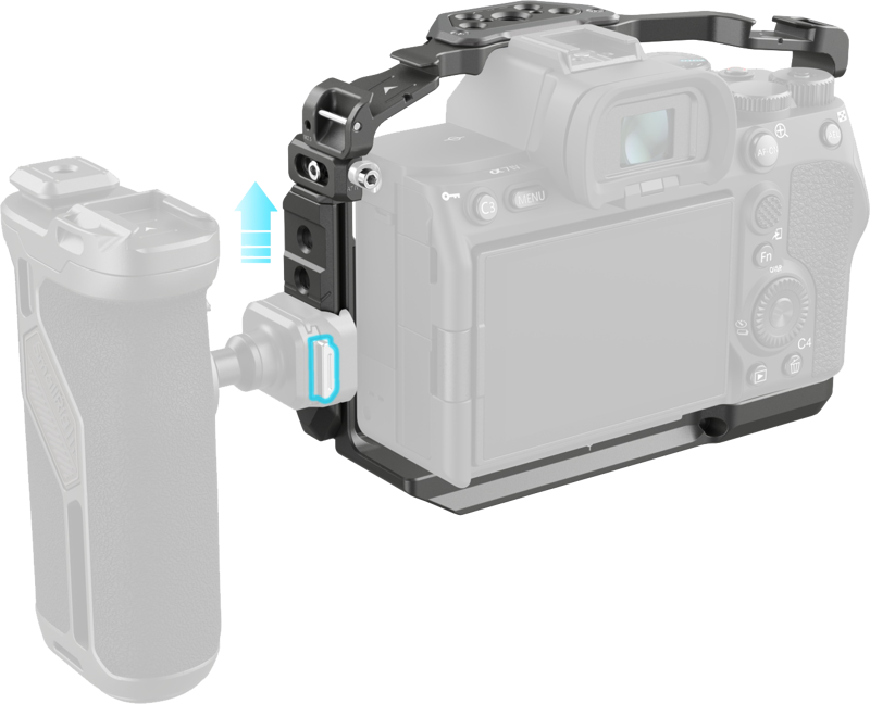 SMALLRIG 4481 HawkLock Quick Release Cage for Sony A 7R V / A 7 IV / A 7S III / A 1