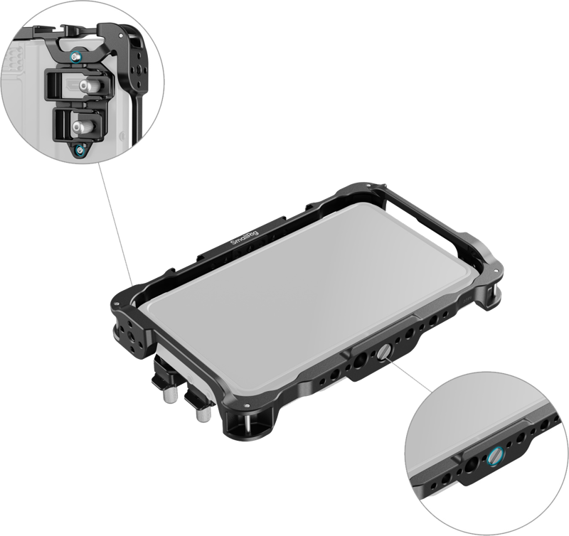 SMALLRIG 5030 Monitor Cage Kit for Atomos Shinobi II