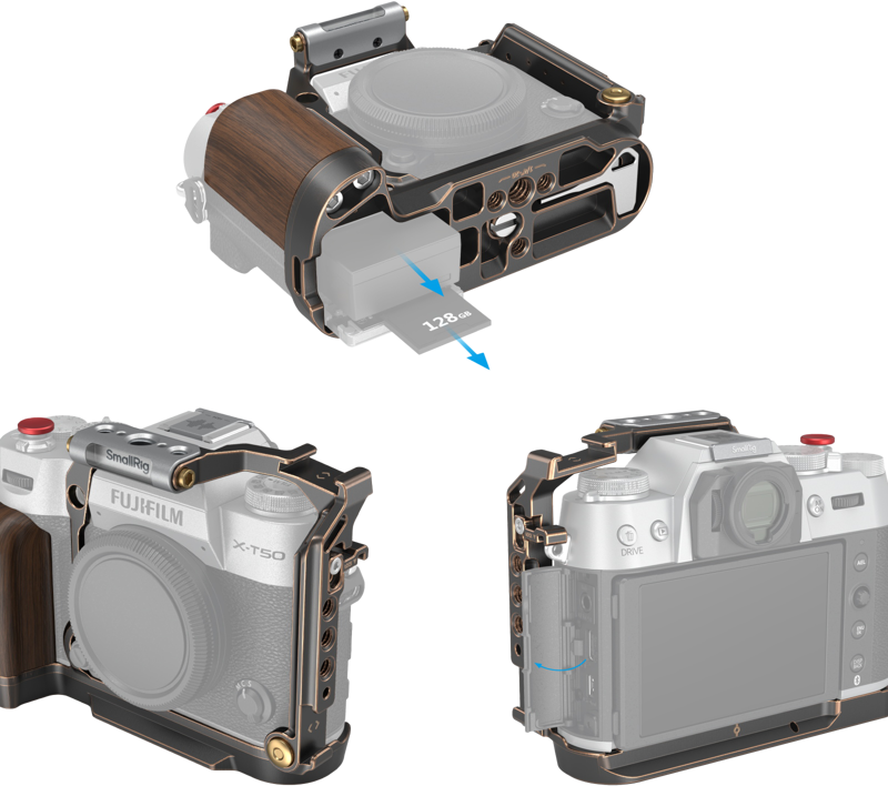 SMALLRIG 4714 Retro Cage for FUJIFILM X-T50