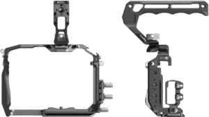 while offering a wide range accessory mounts. It includes a cage