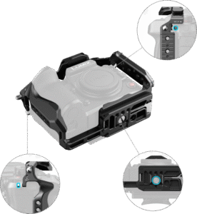 SMALLRIG 4825 HawkLock Quick Release Cage Kit for Panasonic Lumix GH7 / GH6