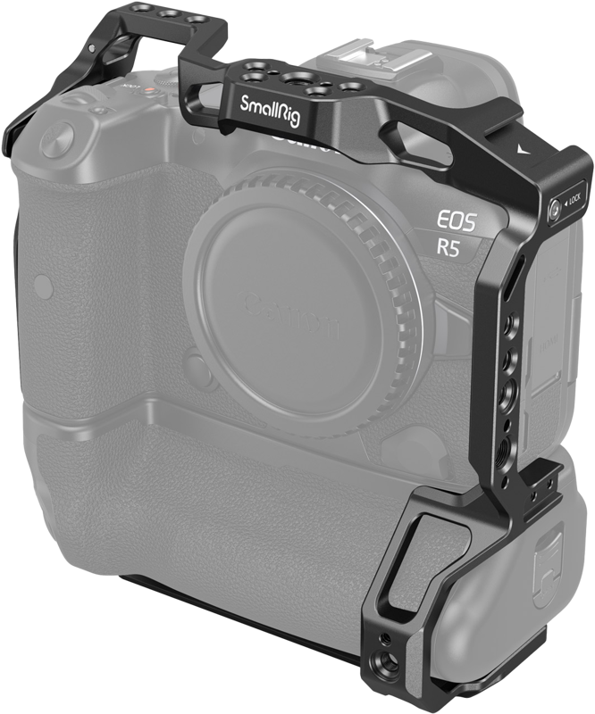 SMALLRIG 3464 Cage for Canon EOS R5 / R6 / R5C / R6 Mark II with BG-R10 Battery Grip