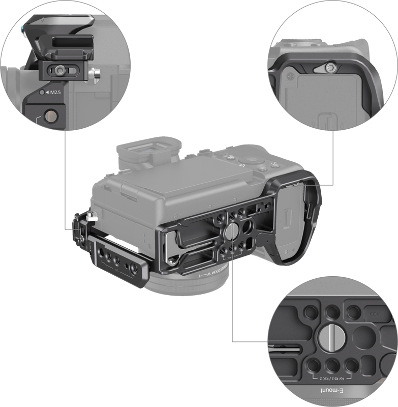 SMALLRIG 4308 Cage kit "Rhinoceros" For Sony A7R V / A7 IV / A7S III