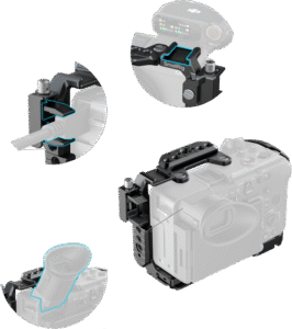 SMALLRIG 5590 Advanced Cage Kit with Battery Plate for Sony FX2