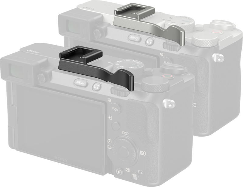 SMALLRIG 4818 Thumb Grip for Sony Alpha 7C II / Alpha 7CR / Alpha 7C Silver