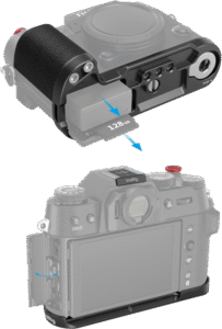 SMALLRIG 4783B Silicone L-Shape Handle for Fujifilm X-T50 Black