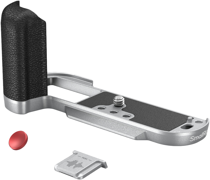 SMALLRIG 4713 Silicone L-Shape Handle for Fujifilm X-T50 Silver