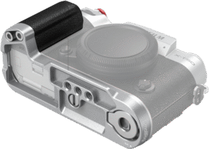 SMALLRIG 4713 Silicone L-Shape Handle for Fujifilm X-T50 Silver