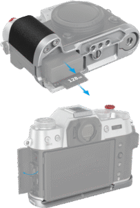 SMALLRIG 4713 Silicone L-Shape Handle for Fujifilm X-T50 Silver