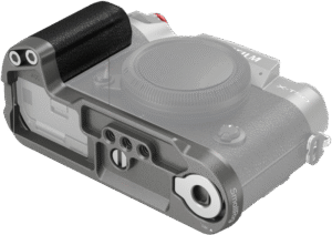 SMALLRIG 4712 Silicone L-Shape Handle for Fujifilm X-T50 Charcoal Silver