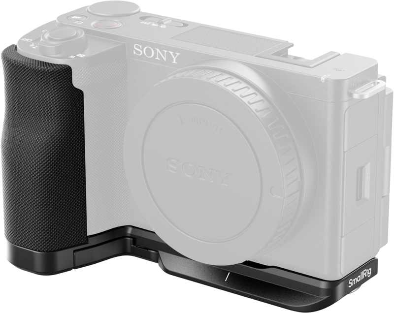 SMALLRIG 4778 L-Shape Mount Plate with Silicone Handle for Sony ZV-E10 II