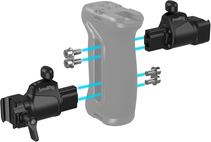 SMALLRIG 4112 Universal Rotating Handle Adapter