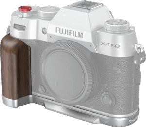 SMALLRIG 4784 Wooden L-Shape Grip for Fujifilm X-T50 Black