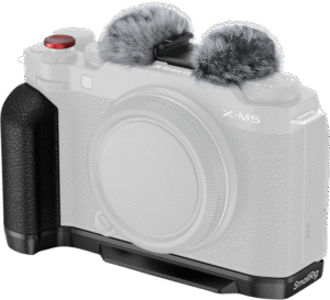 SMALLRIG 4876 L-Shape Mount Plate with Silicone Handle for FUJIFILM X-M5 Black