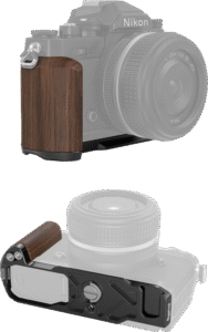 SMALLRIG 4802 Wooden L-Shape Grip for Nikon Z fc Black