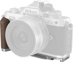 SMALLRIG 4803 Wooden L-Shape Grip for Nikon Z fc Silver