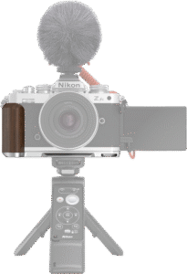 SMALLRIG 4803 Wooden L-Shape Grip for Nikon Z fc Silver