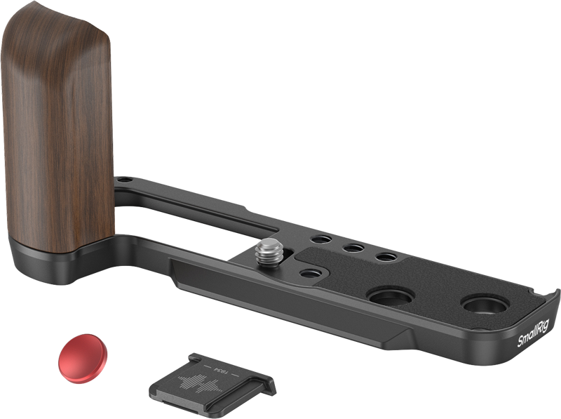 SMALLRIG 4805 Wooden L-Shape Grip for FUJIFILM X100VI / X100V Black